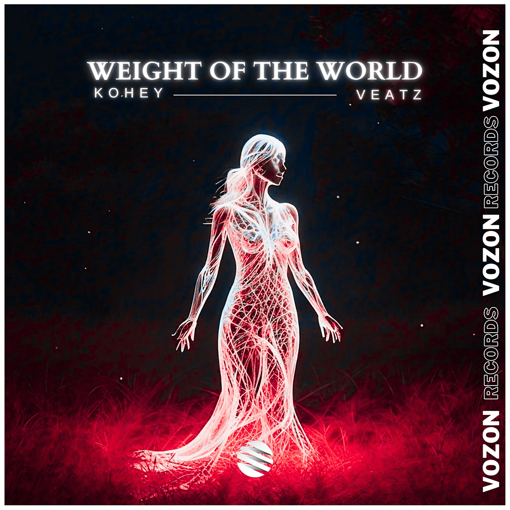 DJ＆音楽プロデューサー Kohey リリース曲 Weight Of The World - Kohey & VEATZ  ジャケット写真