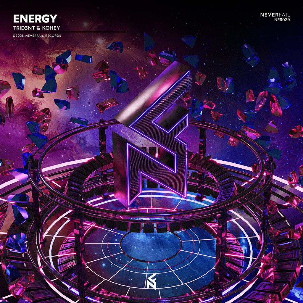 DJ＆音楽プロデューサー Kohey リリース曲 Energy - TRID3NT & Kohey ジャケット写真