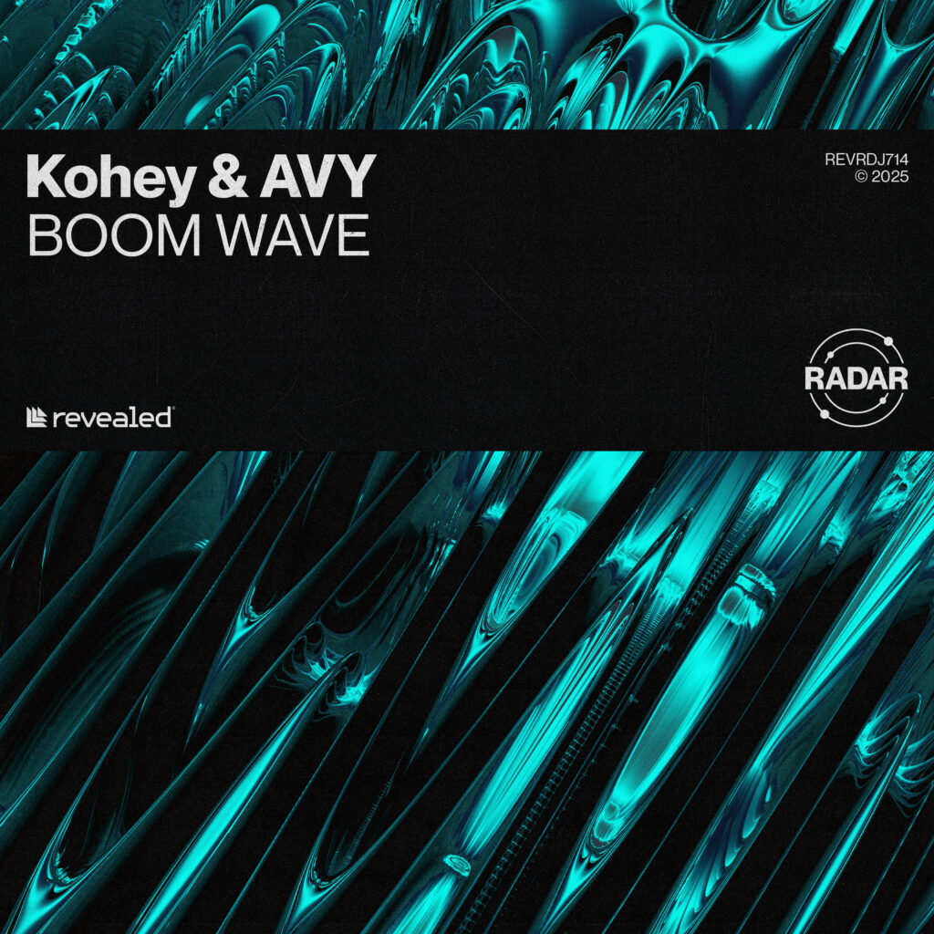 DJ＆音楽プロデューサー Kohey リリース曲 BOOM WAVE - Kohey & AVY ジャケット写真