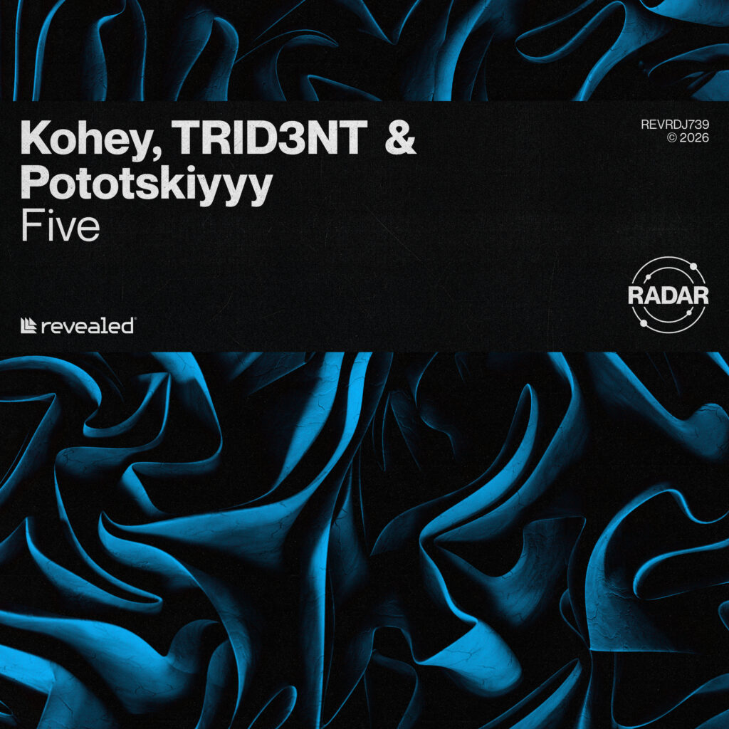 DJ＆音楽プロデューサー Kohey リリース曲 Five - Kohey⁠, Trid3nt⁠ & Pototskiyyy⁠ ジャケット写真