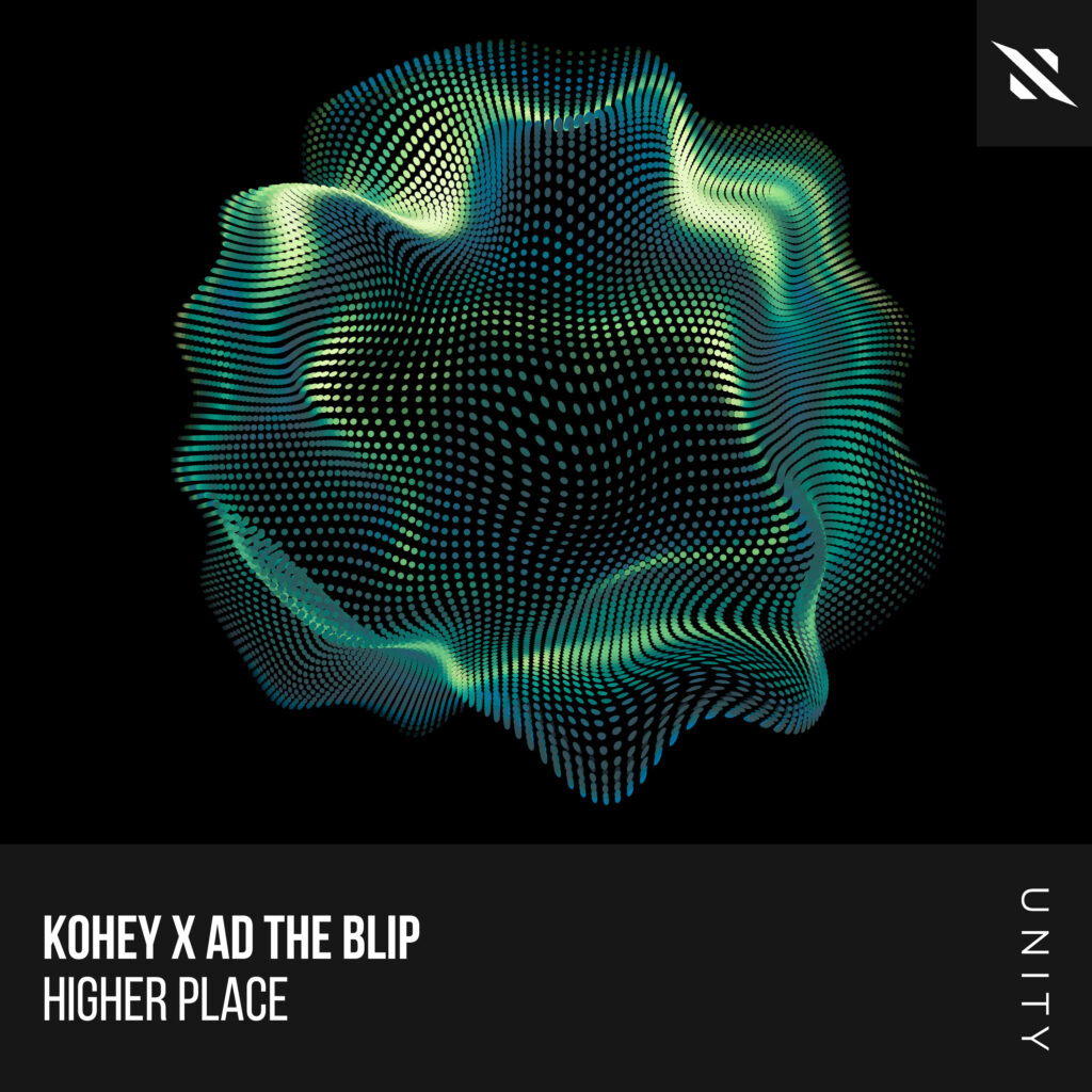DJ＆音楽プロデューサー Kohey リリース曲 Higher Place - Kohey & ad the blip ジャケット写真