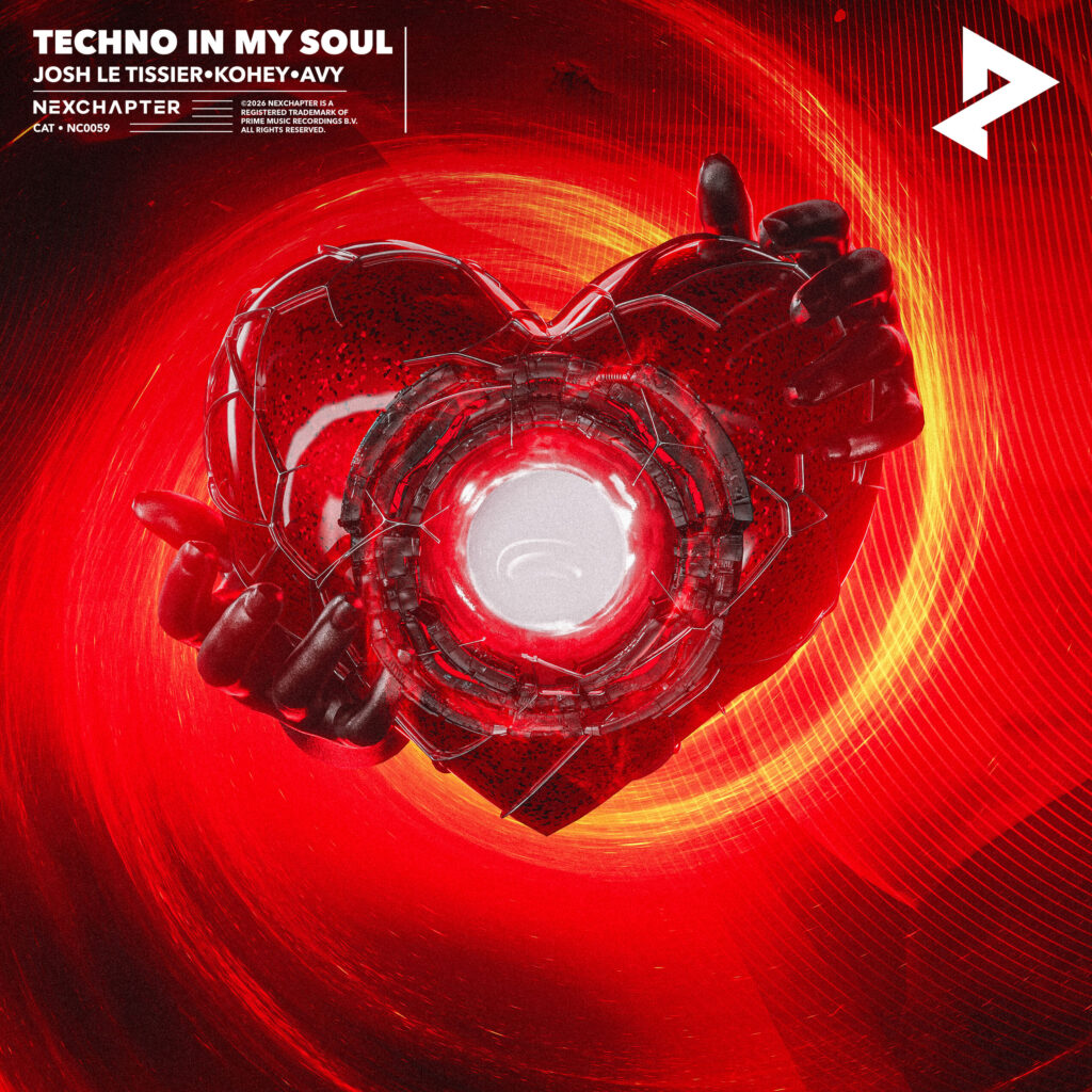 DJ＆音楽プロデューサー Kohey リリース曲 Techno In My Soul - Josh Le Tissier, Kohey, AVY ジャケット写真